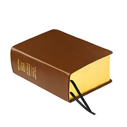 Pre-Made Hand-Bound Genuine Leather Quad - Rustic Brown