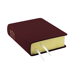 Hand-Bound Genuine Leather Bible - Burgundy - LDP-HB-RB-BRG
