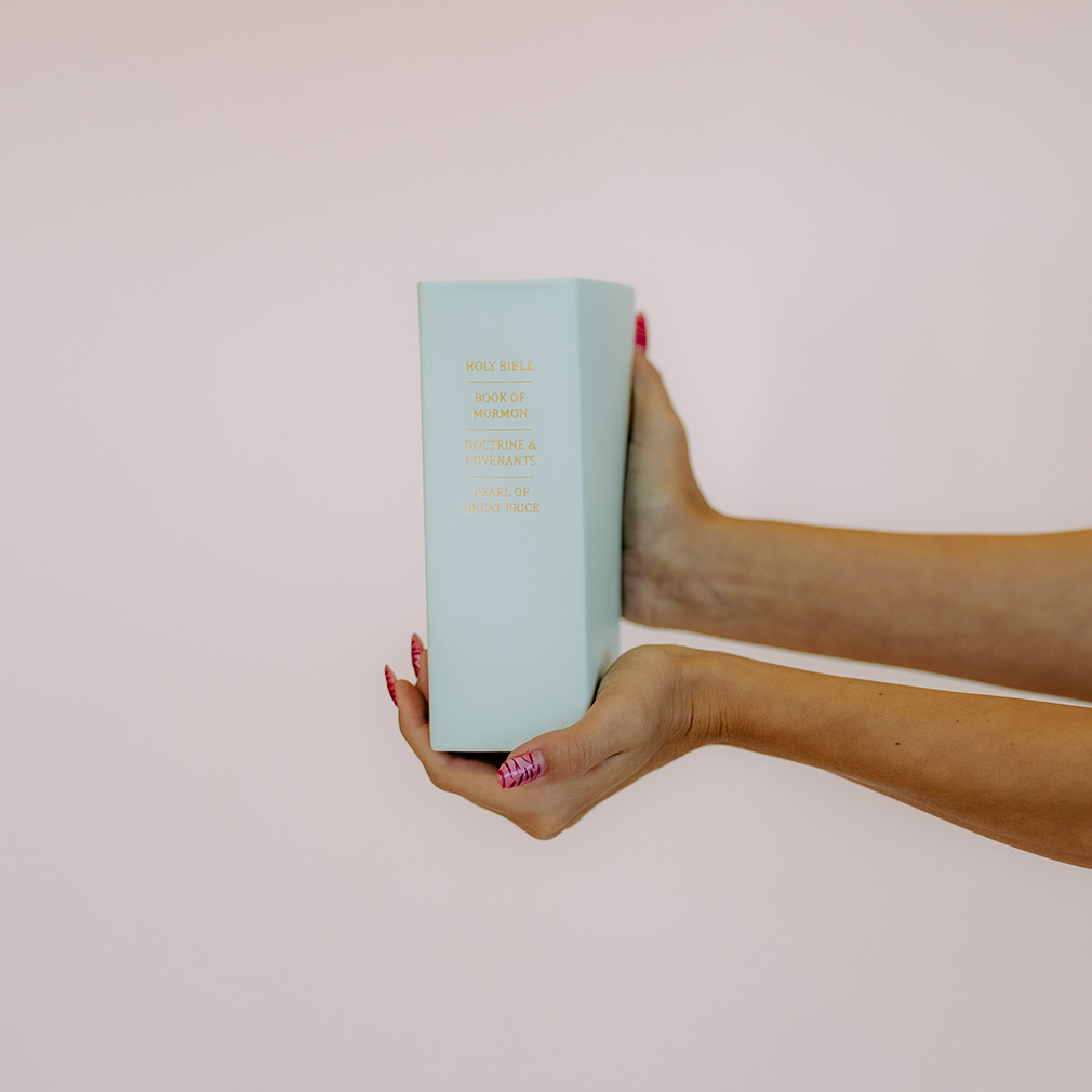 Hand-Bound Genuine Leather Quad - Teal Collection - LDP-HB-RQ-TEAC