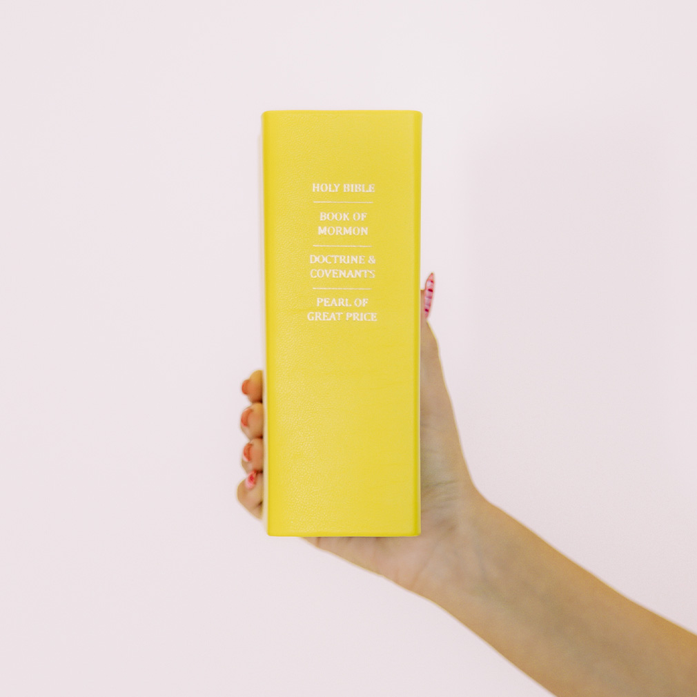 Hand-Bound Genuine Leather Quad - Yellow Collection - LDP-HB-RQ-YELC