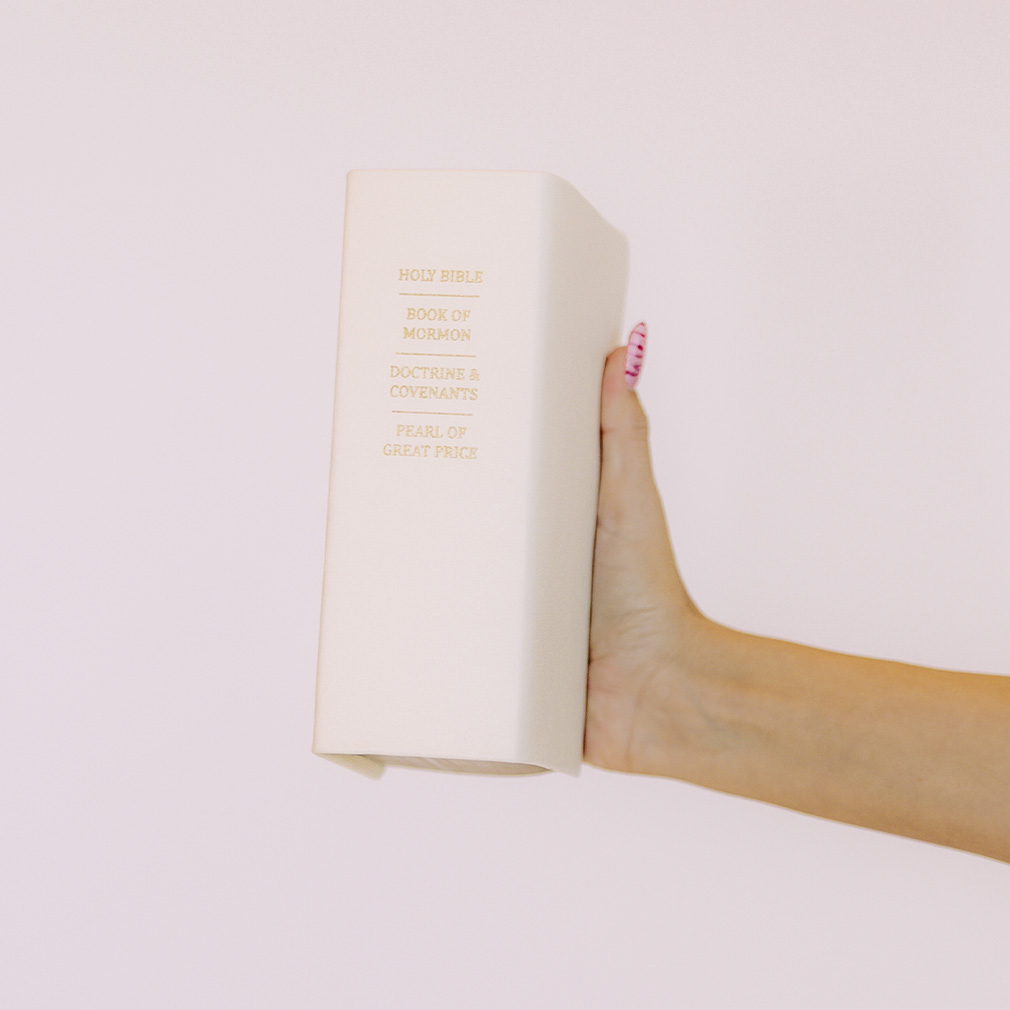 Hand-Bound Genuine Leather Quad - White Collection - LDP-HB-RQ-WHTC