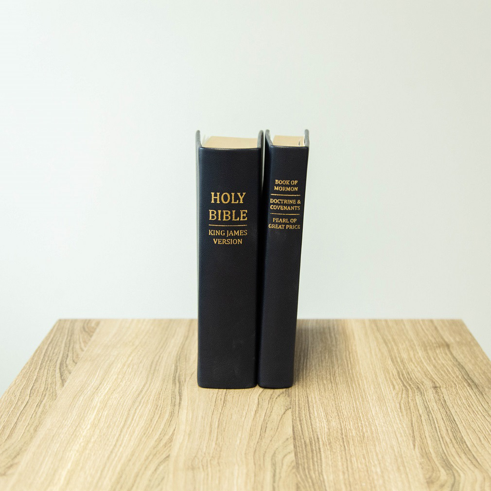 Hand-Bound Genuine Leather Bible - Navy Blue - LDP-HB-RB-NBL