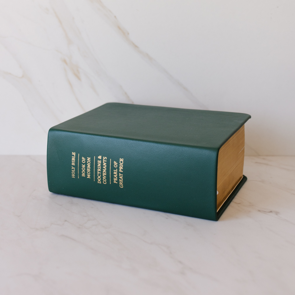 Hand-Bound Genuine Leather Quad - Emerald Green - LDP-HB-RQ-EGN