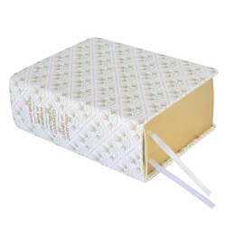 Hand-Bound Genuine Leather Quad - Heirloom Floral