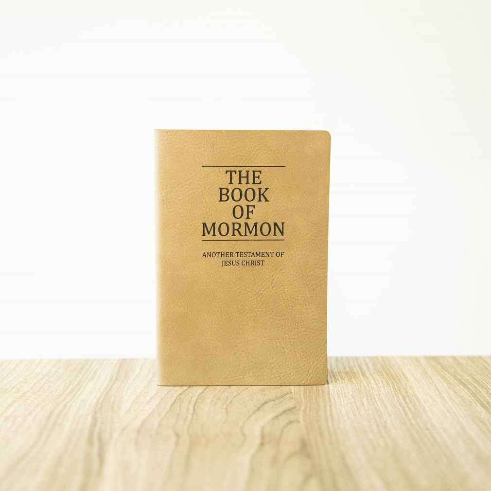 Leatherette Pocket Book of Mormon - Light Brown - LDP-LSC-PBOM-B-LBR