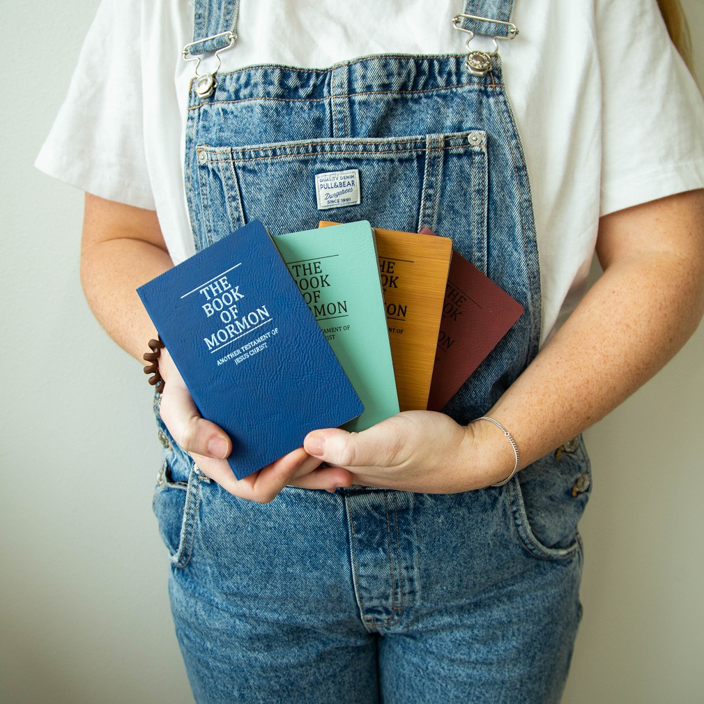 Leatherette Pocket Book of Mormon - Bamboo - LDP-LSC-PBOM-B-BAMB
