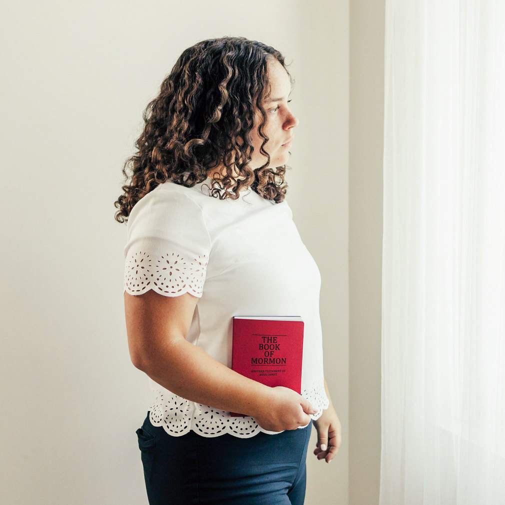 Leatherette Book of Mormon - Red - LDP-LSC-BOM-B-RED