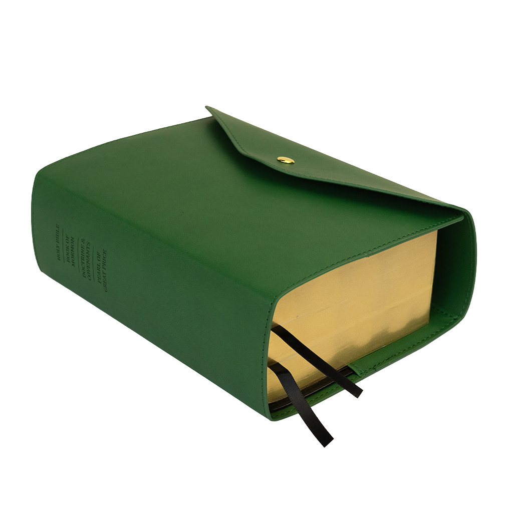 Quad Button Snap Slip Cover - Dark Green - LDP-CV-BRQ-DGRN