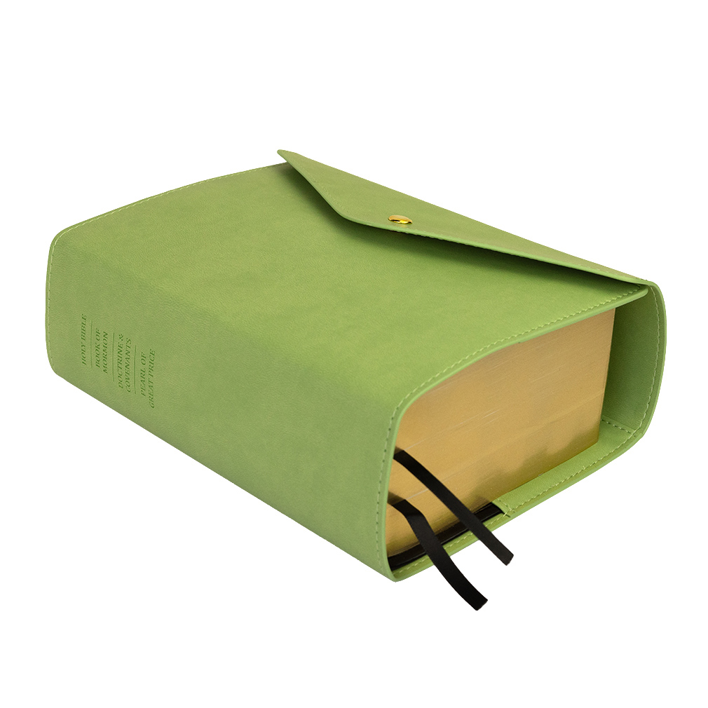 Quad Button Snap Slip Cover - Light Green - LDP-CV-BRQ-LGRN