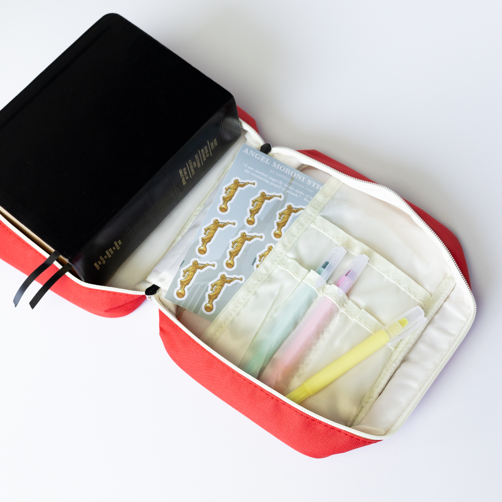 Quad Scripture Case - Red - LDP-SCC-RED