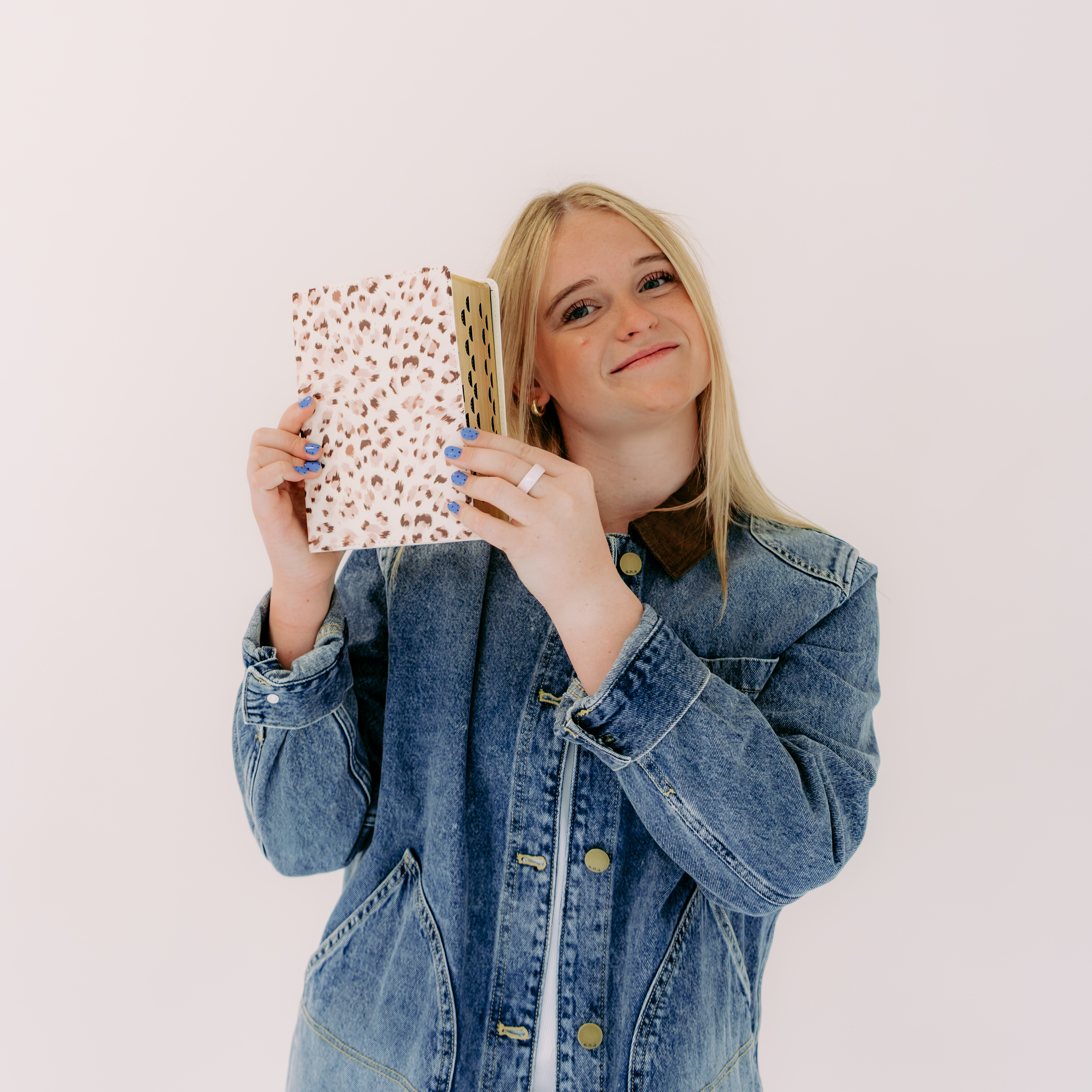 Hand-Bound Simulated Leather Quad - Cheetah Print - LDP-HB-PRQ-CP