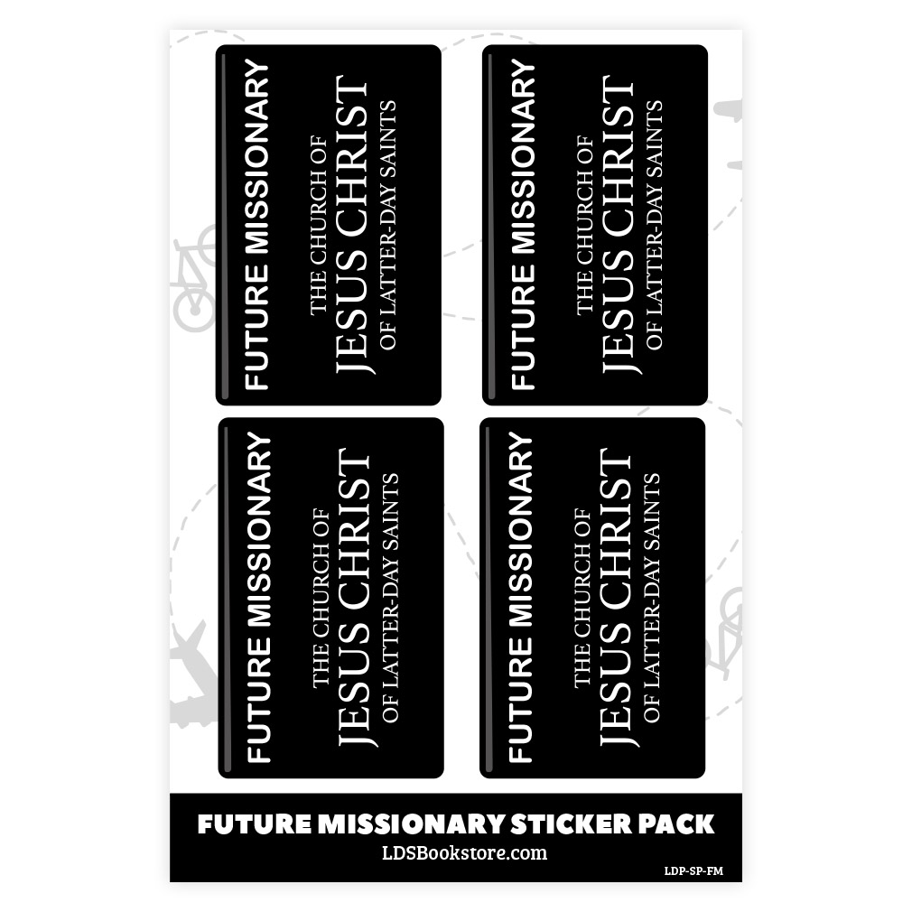 Future Missionary Sticker Pack - LDP-SP-FM