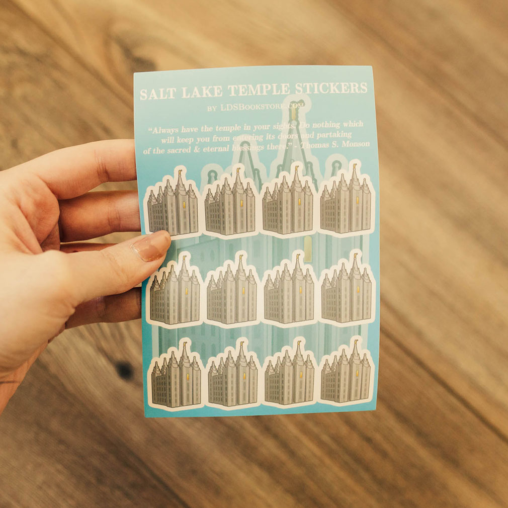 Salt Lake City Temple Sticker Pack - LDP-SS-TEMPLE