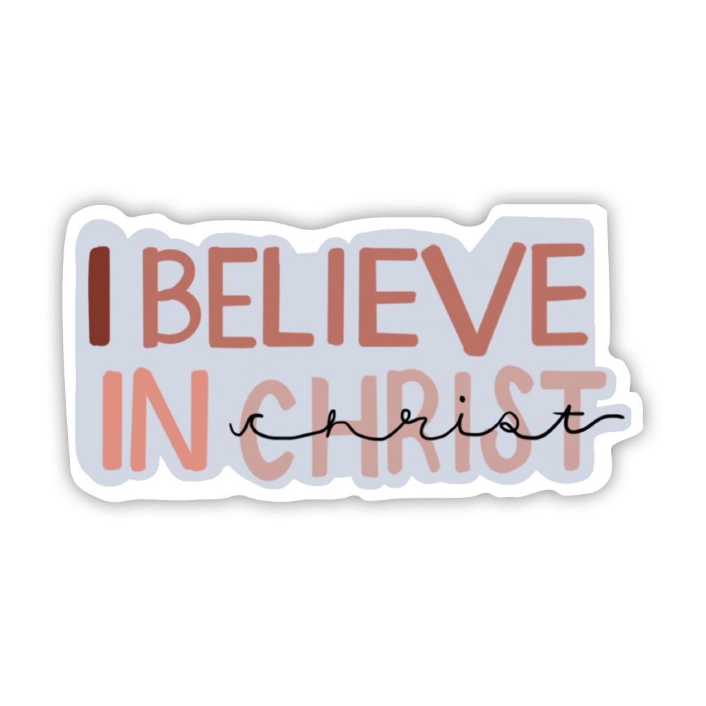 I Believe in Christ Vinyl Sticker - LDP-VS-IBIC