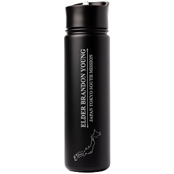 State/Country Outline Mission Water Bottle - Classic Mission water bottle