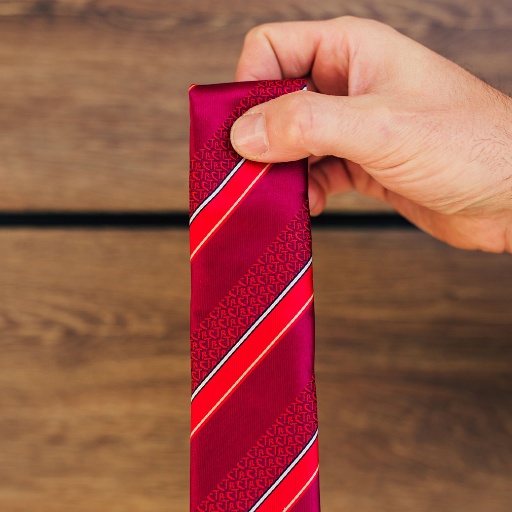 Men's CTR Red Stripe Tie - RM-HTL050